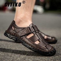 CITIKU남성여름샌들 남자여름신발 남성수제샌들 남자캐주얼샌들 키높이남자샌들240-290mm