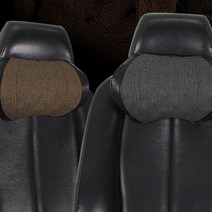 카쎈팩토리 카이프 헤링본 메모리폼 사계절 목쿠션 PSK-0815 cs41001, 브라운