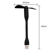 차량용무시동히터 1/2Pcs 자동차 팬 뒷좌석 Ventilador USB 청정기 에어컨 Climatiseur Voiture 쿨러 호흡, 05 Black Mini USB Fan
