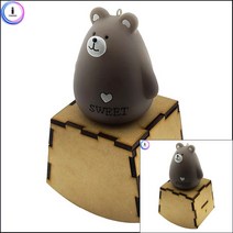 오르골 뮤직박스 곰 단품 오르골DIY 오르골꾸미기 오르골만들기 오르골키트