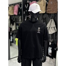 (라이프워크 공용) 체커보드 힙독 반팔 티셔츠 LW242TS107 40 BLACK(3438791) 백화점