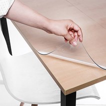 쾌청 가구전용 친환경 투명매트 2mm 3mm, 투명, 03_원형식탁/원형테이블 유리대용_2mm_직경 80