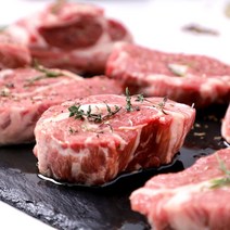 [맛딜]호주산 어린양 램 프라임 양고기 양등심 슬라이스 500g(양념시즈닝포함), 단품