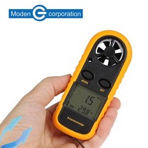 [이쏘] 풍속계 YGM816 휴대용 1EA 풍향풍속계 체감온도 9076EA