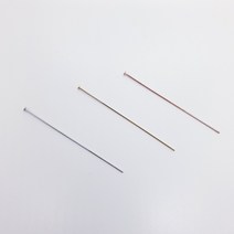 T핀 티핀 T자핀 구자말이3050mm(5g)비즈공예 팔찌만들기 목걸이만들기 악세사리부자재, 로즈골드