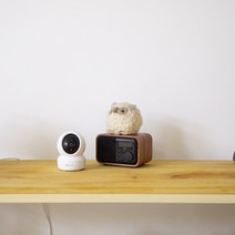 EZBIZ 가정용 씨씨티비 앱 연동 고화질 스마트 홈 카메라 FHD 모션감지 360도 베이비캠 펫캠, SD카드127G