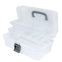 휴대용 3단 투명 멀티 공구함