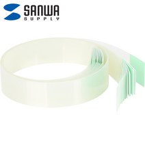 강원전자 산와서플라이 LW302 지진 대비 선반 전도 방지 필름 (기둥 고정형/1200mm)