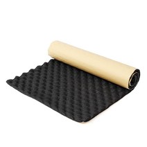 흡음재 방음 스펀지 차량용 계란판 테이프 100x50cm 1 롤 20mm 두꺼운 폼 고무 패드 가정용 소음 차단 어쿠스틱 데드닝 스튜디오 사운드 흡수, 한개옵션0