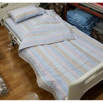 (셋트) 병원이불 침대커버 베개 - 1101로맨틱블루