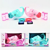 수동 돌고래 버블건 비눗방울 비누방울 놀이 1개 랜덤, 상세페이지 참조