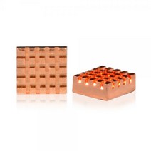 티테크 칩셋 VGA 램 구리 방열판(2개)/T-RHS-02/각종 칩셋에 사용/칩셋 쿨러/열 전도율이 높은 구리 재질로 제작/방열을 분산시켜주어 칩셋의 손상을 방지