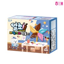 해태 얼초 바람개비 만들기 32g 어린이 간식 초코, 단품