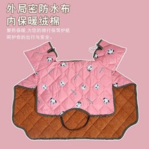 [전동킥보드] 전기 배터리 자동차 앞 유리 퀼트 겨울 플러스 벨벳 두꺼운 방한 방수 양면 트램 스쿠터 커버, [03] 카툰 업그레이드 플러스 캐시미어, [01] 샴 스타일