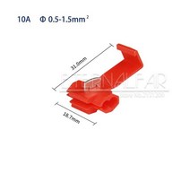 볼륨 물결 고데기 전기머리인두 롤브러쉬 오토롤링 5v-220v 라인 커넥터 10-24a 터미널 조인트 블루 레드 퀵 연결 클립 와이어 크림프 스플리터 립 브레이크 클램프 소프트, 20개-로트, 그물