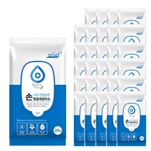 릴리프 손청결 세정티슈 캡형, 20매, 30개