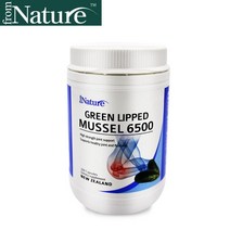 From Nature 프럼 네이처 뉴질랜드 초록홍합 6500 Green Lipped Mussel 300캡슐, 1개