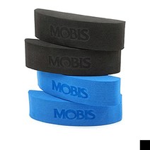 모비스 순정형 스펀지 자동차 도어가드 4P 문콕방지 가드 차 기스 흠집 문꼭방지 패드 차량 엣지 몰딩 차량용 차콕방지 블랙 블루, 블루_4P