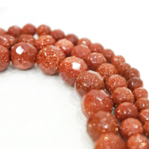 선우몰 사금석 컷팅 원석재료 DIY재료 팔찌만들기 비즈공예 천연원석, 4mm