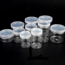 악세사리 비즈 보관 투명 보관용기 10개 악세사리수납함 센터 어린이집교재, 5.5cm - 200ml