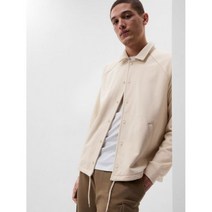 Gap 갭 오가닉 코튼 혼합 양털 플리스 후리스 코치 자켓 바람막이 점퍼 봄바람막이 123493