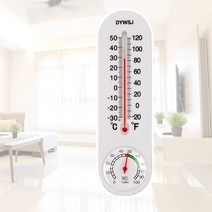 아날로그 벽걸이 나무 온도계 습도계 온습도계 막대온도계, 옵션02 벽걸이 플라스틱 온습도계