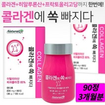 콜라겐 엘라스틴 혈관 뼈 모발 이탈리아 단백질 90정 알약 진피층 높은 체내 흡수율 히알루론산 피부 수분 식이섬유 밸런스 캔디 타블렛 감소 보충 피쉬 저분자 파이토케미칼 먹는
