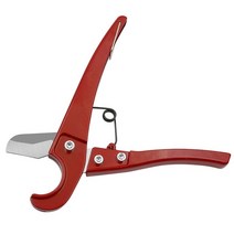 공업용가위 다목적가위 전공가위 전지가위 PVC 파이프 커터 가위 332mm PPR 호스 PEX 폴리부텐 고무 절단, 02 red