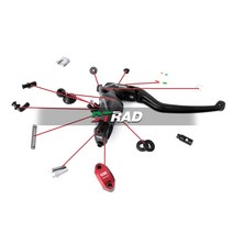 brembo 모든 rcs 보어 마스터 실린더 교체 키트용 moto 재빌드 수리 파이프 피팅, 오 긴