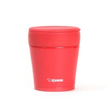 일본 조지루시 보온죽통 죽통 SW-GCE26 260ml, 레드