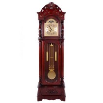 괘종시계 엔틱 옛날 올드 빈티지 원목 대형 스탠드, 크기 188x51x28 E - 월넛