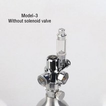 DIY 수족관 CO2 레귤레이터 마그네틱 솔레노이드 키트 체크 밸브 액세서리 리액터 제너레이터 시스템, 5+CGA320