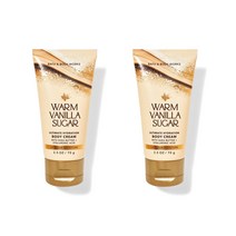 BBW WARM 바닐라 슈가 트레블 하이드레이션 WARM VANILLA SUGAR Travel Hydration 2팩 70g
