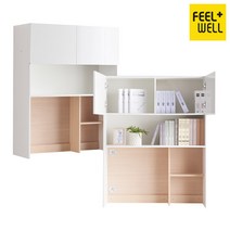 필웰 레아 집중력 상부 전면책장 1000 DVX BC9650, 화이트, 상세 설명 참조