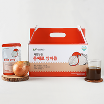두레생협 100% 국산 무농약 양파즙 100mlX30팩 NFC 착즙 양파 원액
