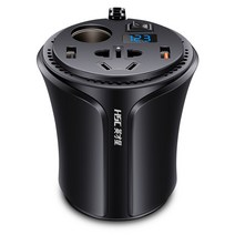 차량용 인버터 220V 12V 멀티소켓, 모델명 108B