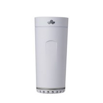 아로마가습기 xiaomi 휴대용 led 라이트 미니 300ml h2o 스프레이 미스트 가습기 더블 습식 아로마 에센셜 오일 디퓨저 자동차 usb air 가습기, 하얀