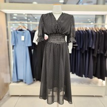 케네스레이디 쉬폰 원피스BK