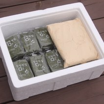 지리산웃음꽃농장 산청떡집 미소 지리산 쑤~~욱 햇쑥 쑥인절미 (고소한 국내산 콩고물 서비스), 가정용(벌크포장20개입)