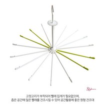 SBD_자취생필수품 베란다 미니빨래 원룸기숙사 소형건조대 틈새 국산 공간활용 초미니 작은 양말 실내 자취방 수건건조_sbd, SBD_국산 원형빨래건조대