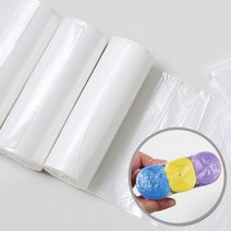 네이쳐리빙 퓨어롤 비닐봉투 90매, 상세설명 참조, 화이트