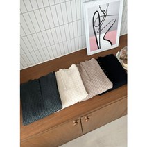 코지 여자 짠꽈배기 짜임 반목폴라 오픈버튼 롱 니트