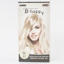 화장품 헤어스타일링 염색약 비해피 헤어 염색약 0L 셀프 순수 커버 컨버턴트 뿌리 헤어 스타일링 미용실 10대 20대 30대 여자 남자 친구 생일 선물, 1, 본상품선택, 본상품선택