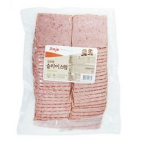 진주 슬라이스햄 1kg, 3개