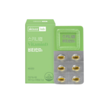 헬스밸런스 스키니랩 비타민D3 100mg 30캡슐, 1개