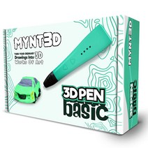 MYNT3D 기본 3D 펜 [2020년 신제품] 1.75mm ABS PLA 호환 3D 프린팅 펜