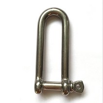 JingYi Stainless Steel 316 Anchor Long D Shackle Choose Size 3/16