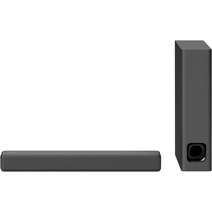 소니 사운드 바 2.1ch NFC/Bluetooth 홈 시어터 차콜 블랙 HT-MT300 BM, 한개옵션0