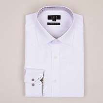 [닥스셔츠]양말증정 22년 FW 컨템포핏 노케어 도비패턴 화이트 셔츠 DIF1SHDL211-A1