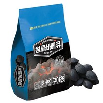원콜오리지널 5.4kg 캠핑 바베큐 야자숯